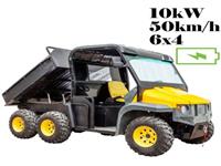 2022 Новейшие 2 Набора Из 3 Квт Двигателей Самосвалы 6x4 Электрическая Ферма Utv